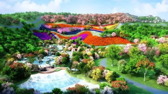 黄冈梦想花海生态园 四月繁花盛景，惊艳亮相迎客来